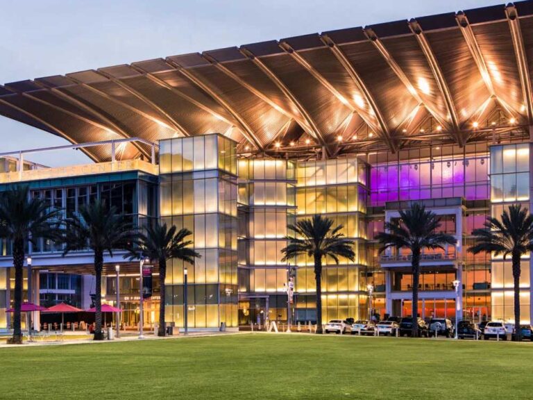 Exterior of the Dr. Phillips Center of the Performing Arts