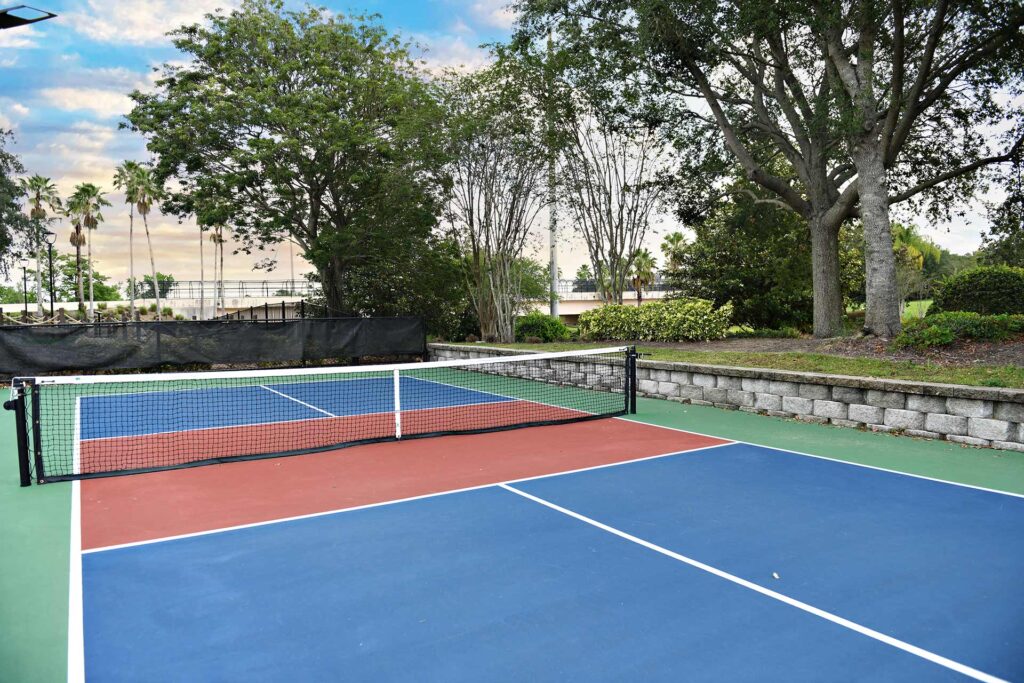 Pickleball court at Reunion Resort