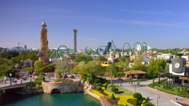 View of Universal's Islands of Adventure